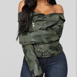 Camo Moto jacket